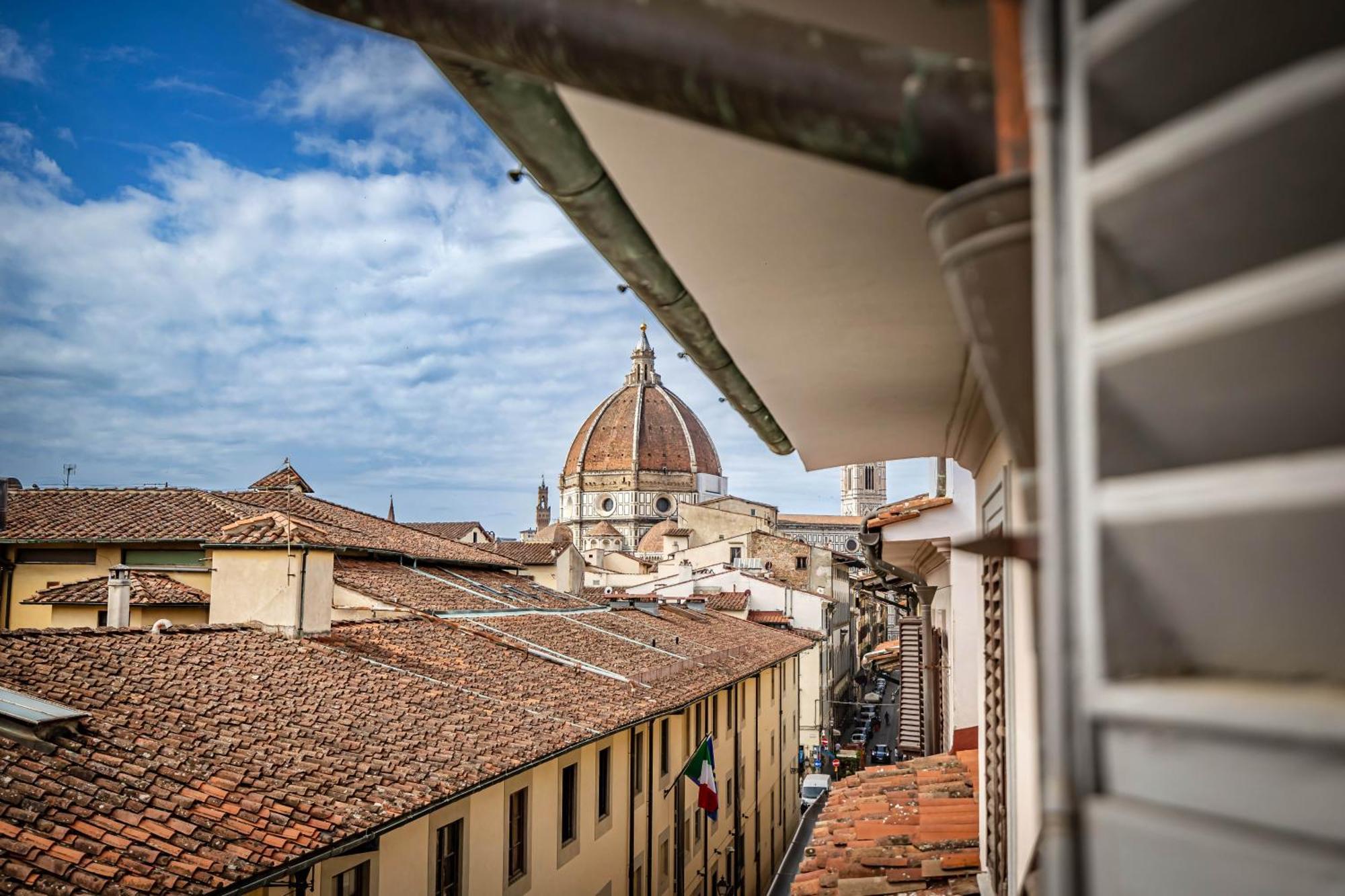 Ferienwohnung Yd Stunning Terrace On The Accademia Florenz Exterior foto