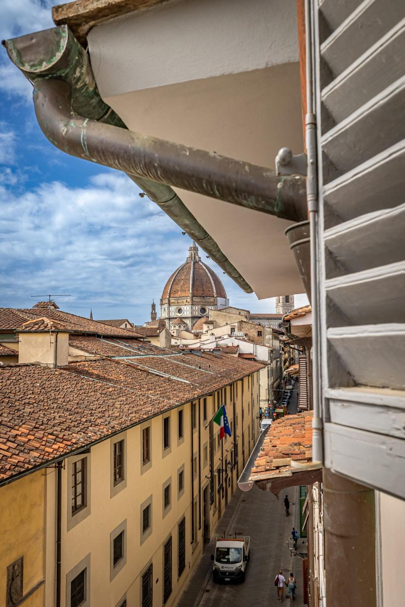 Ferienwohnung Yd Stunning Terrace On The Accademia Florenz Exterior foto